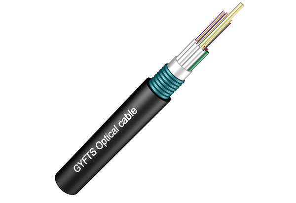 Outdoor armored optical fiber cable