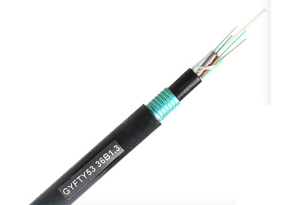 GYFTY53 Outdoor Direct buried steel tape armoured double sheath fiber optic cable