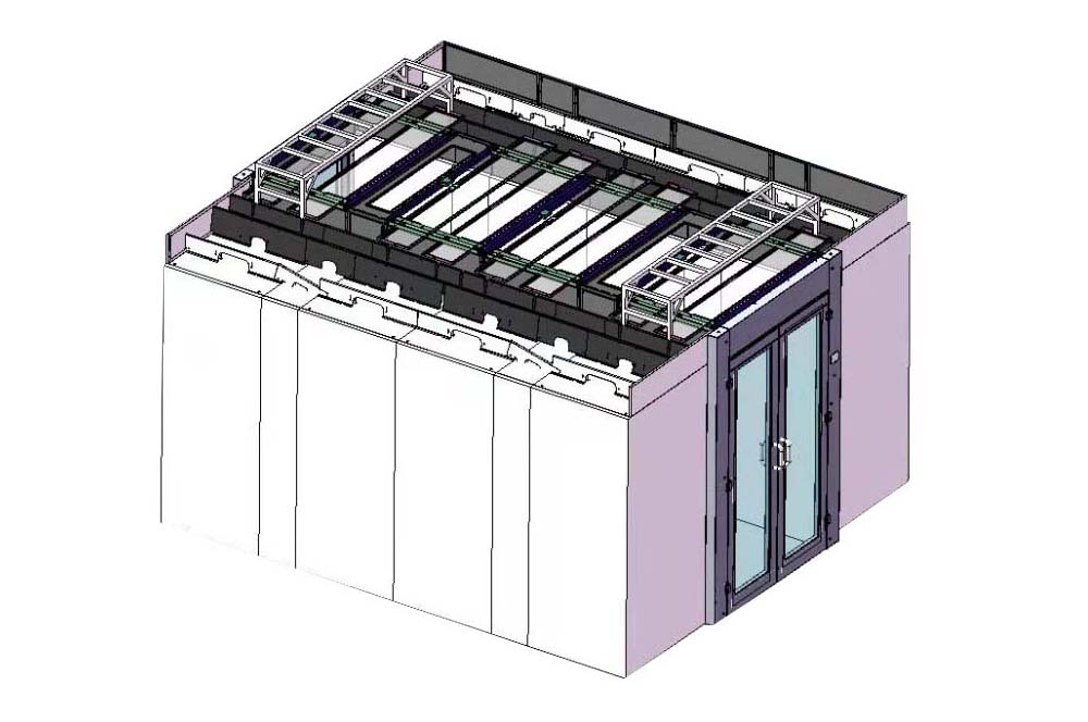8 rack data center